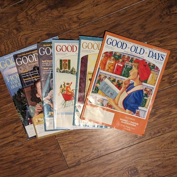 Good old days magazine lot of 6 great gift for grandma grandpa - Picture 1 of 7